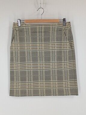 Cabi Plaid Mini Skirt